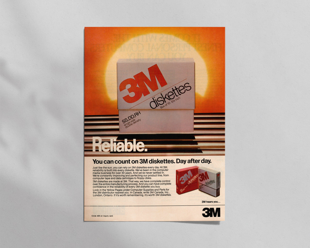 3M—5.25" Diskettes