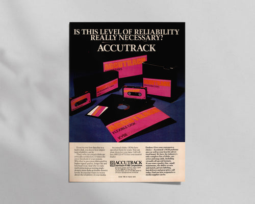 Accutrack—Disks & Cassettes