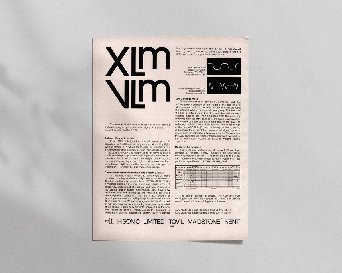 ADC—XLM/VLM Cartridges