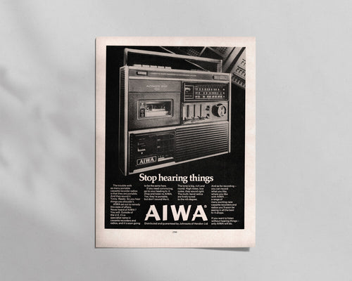 AIWA—Casette Recorders