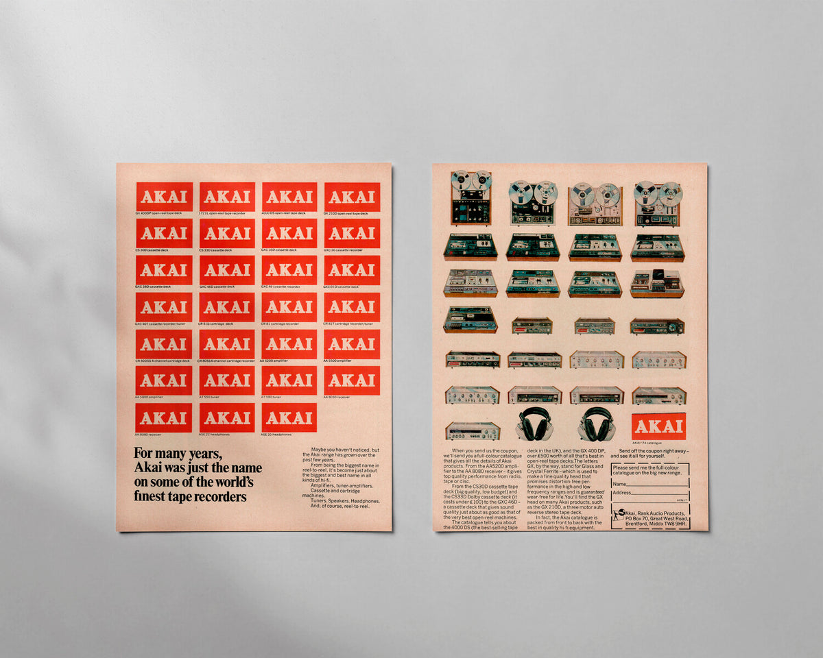 Akai—1974 Catalogue