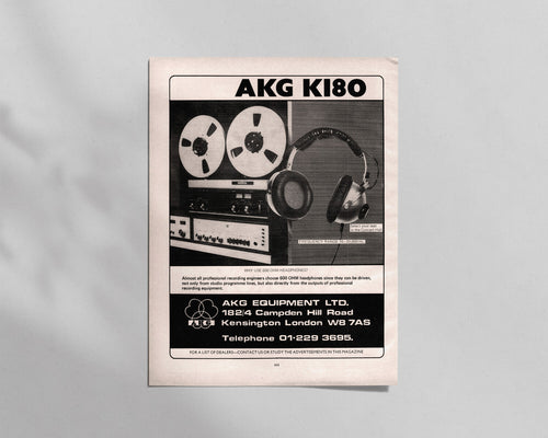 AKG—K180 Headphones