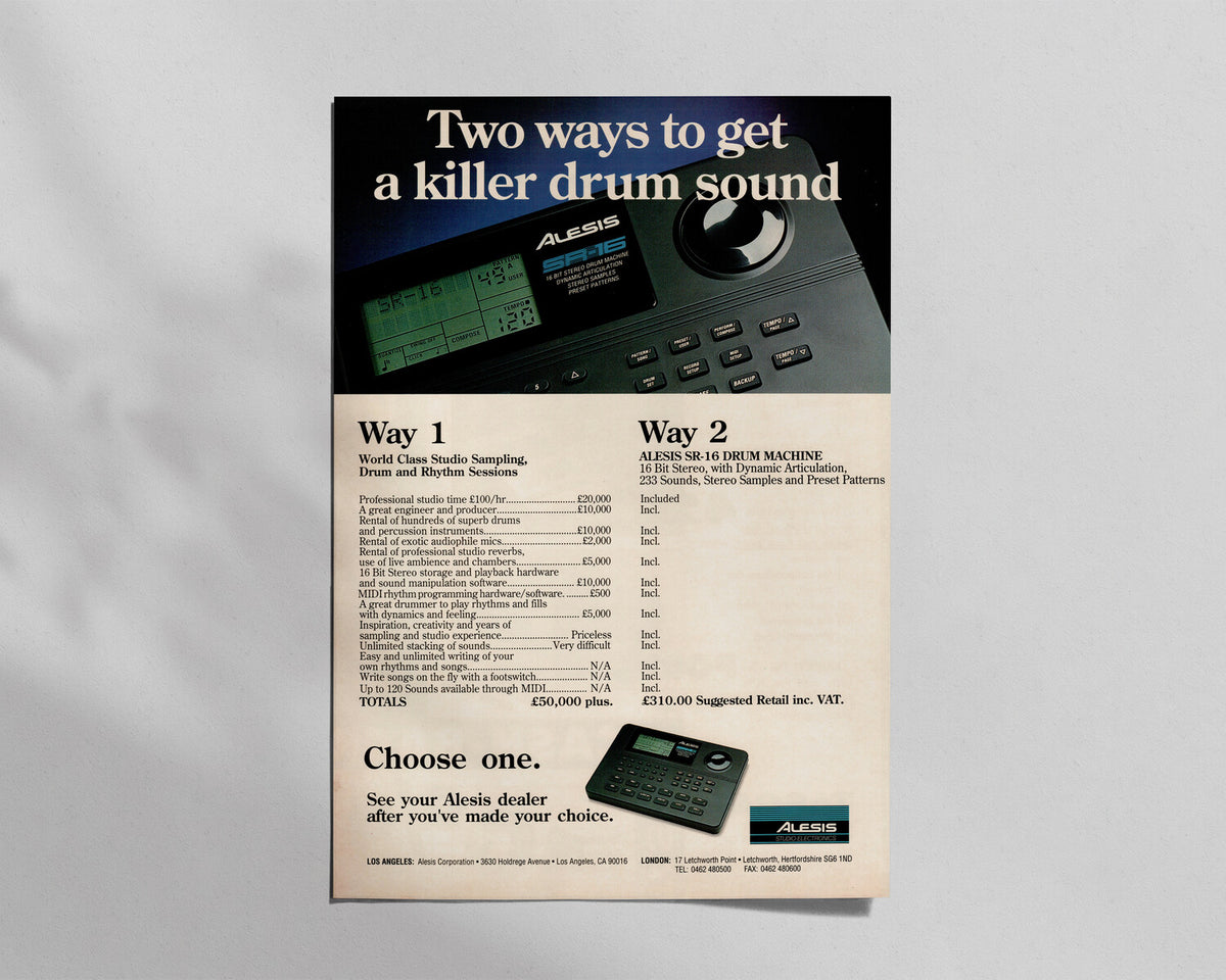 Alesis—SR-16 Drum Machine