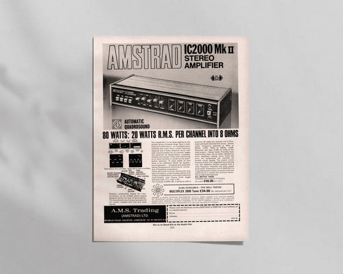 Amstrad—IC2000 Mk.II Amplifier