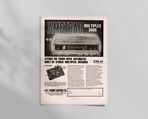 Amstrad—Multiplex 3000 FM Tuner