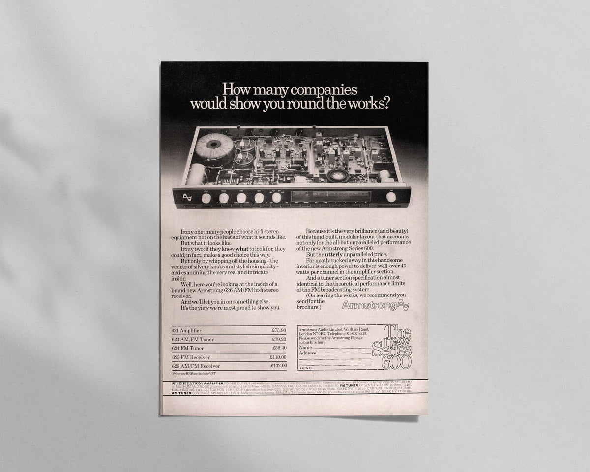 Armstrong—626 AM/FM Receiver