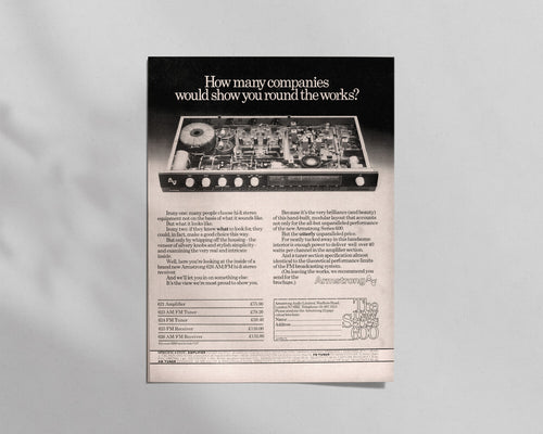 Armstrong—626 AM/FM Receiver