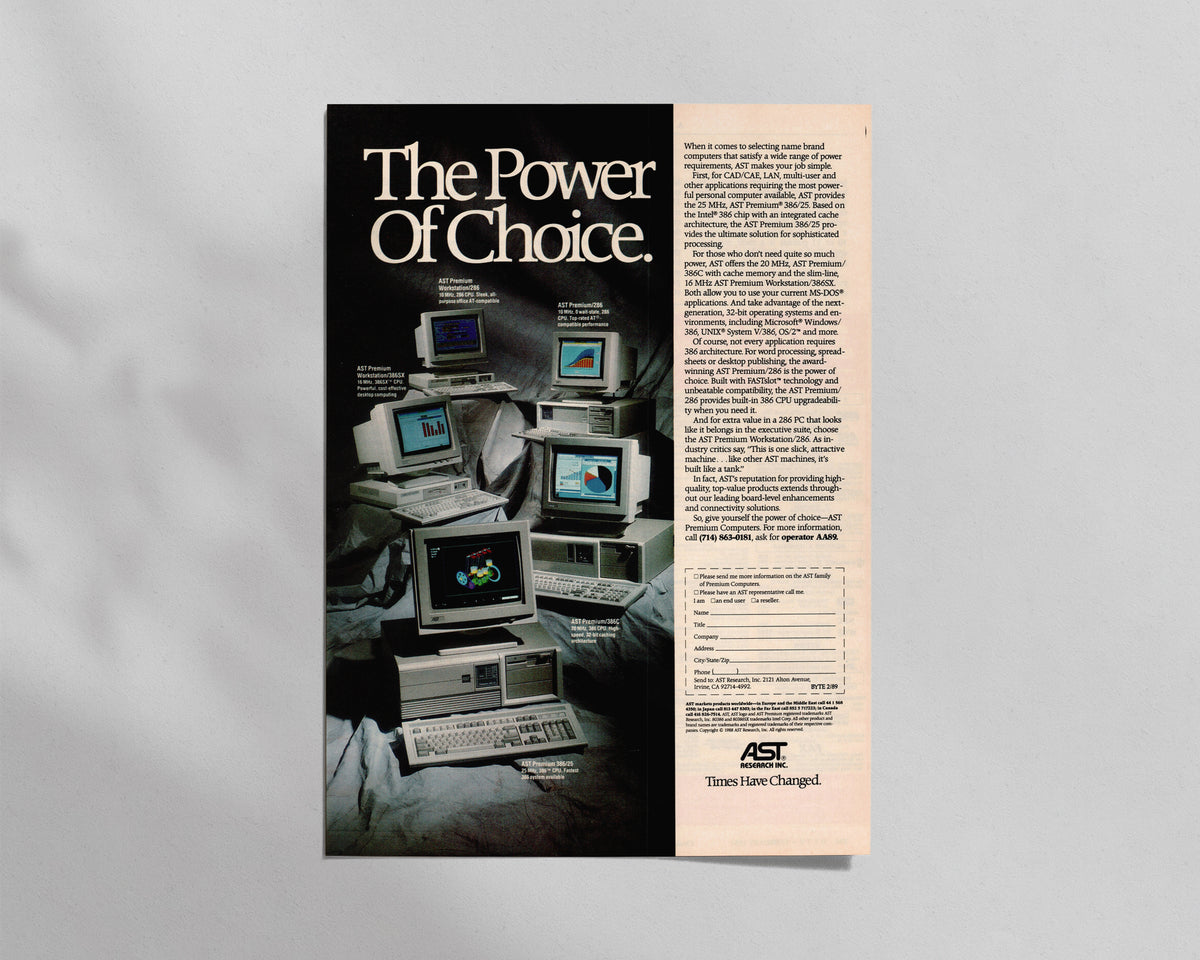 AST—Premium Computers
