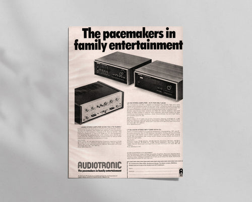Audiotronic—LT1700 AM/FM Tuner, LA1700 & LA4000 Amplifiers