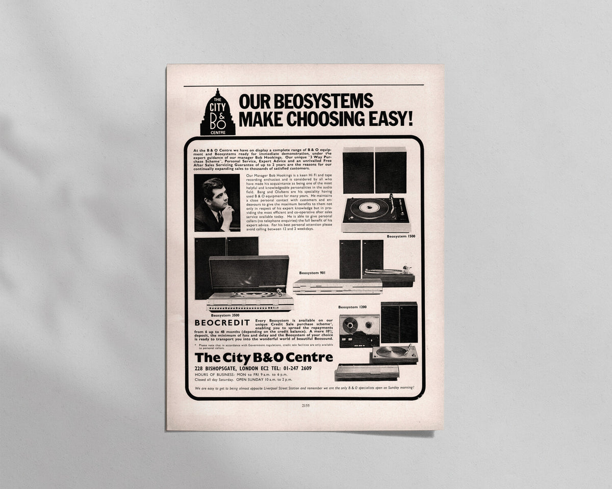 Bang & Olufsen—Beosystems