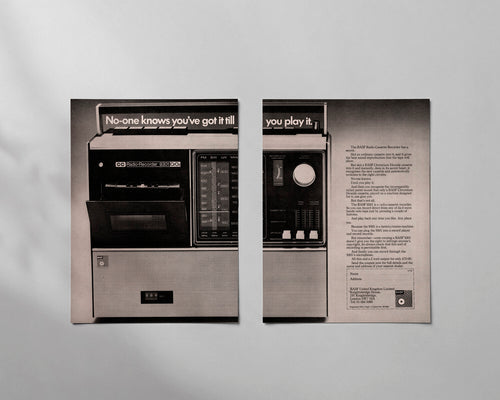 BASF—Radio Cassette Recorder 9301
