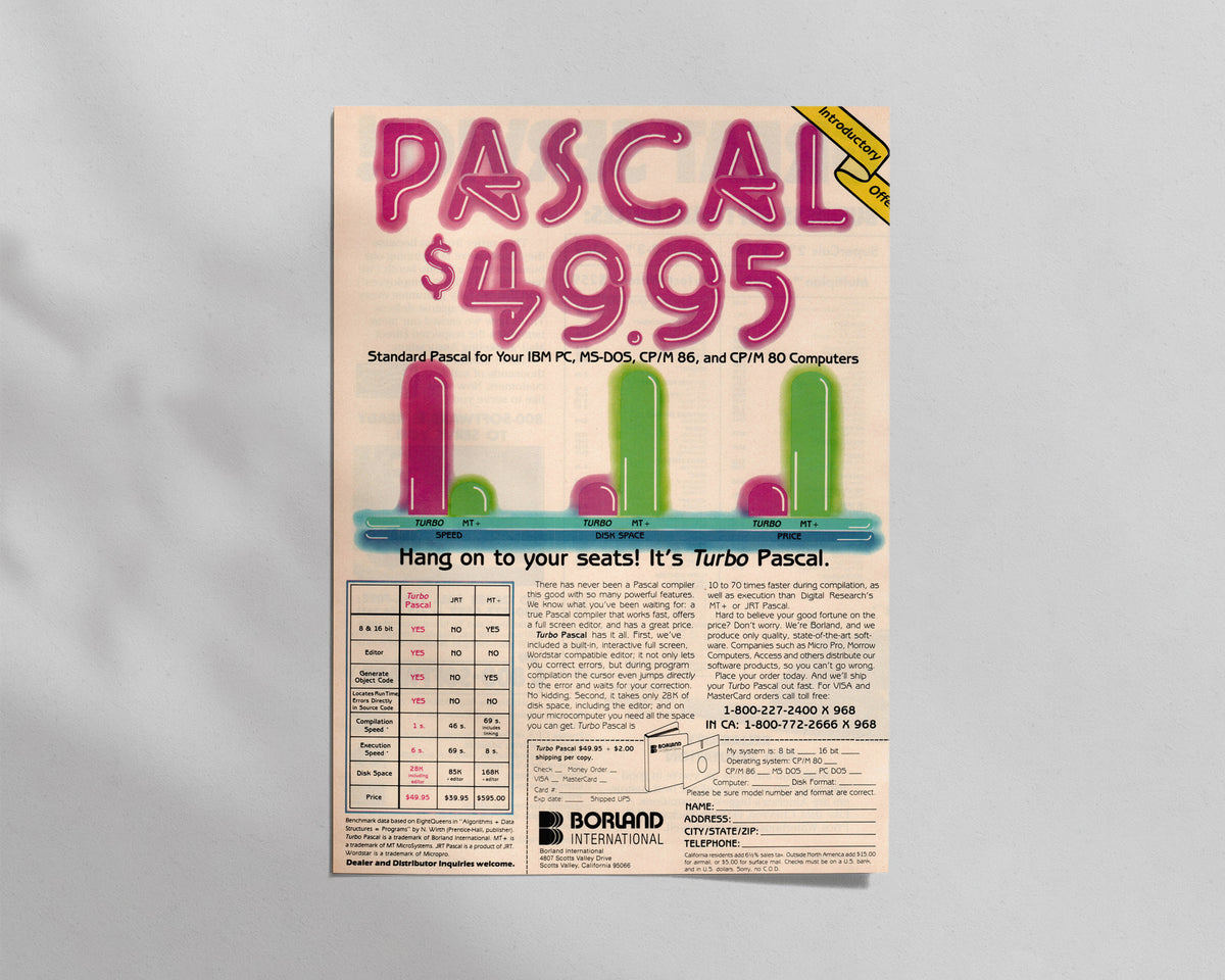 Borland International—Turbo Pascal