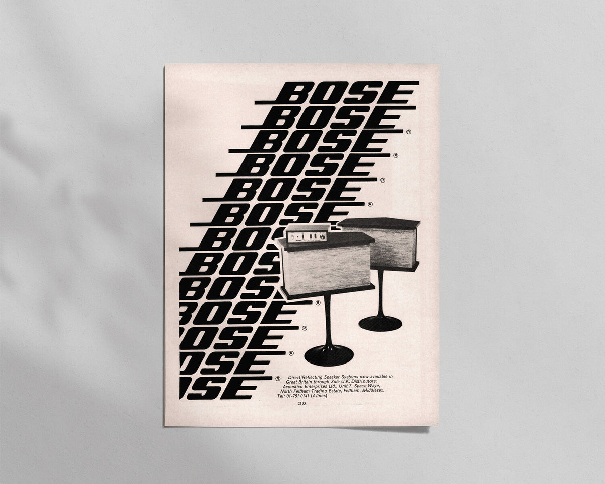 BOSE—DIRECT/REFLECTING® Speaker Systems