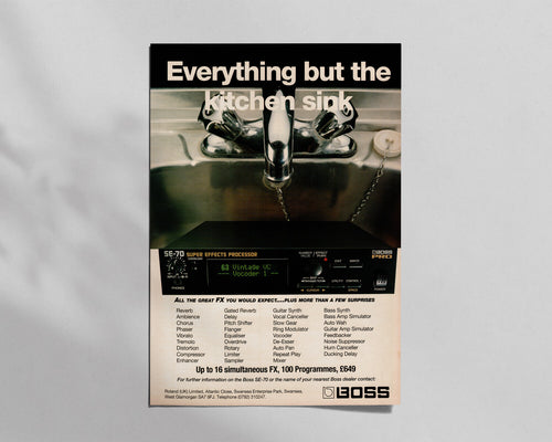 Boss—SE-70 Super Effects Processor