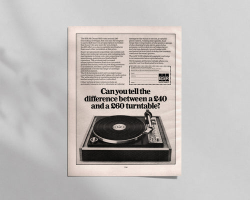 BSR McDonald—810 Turntable