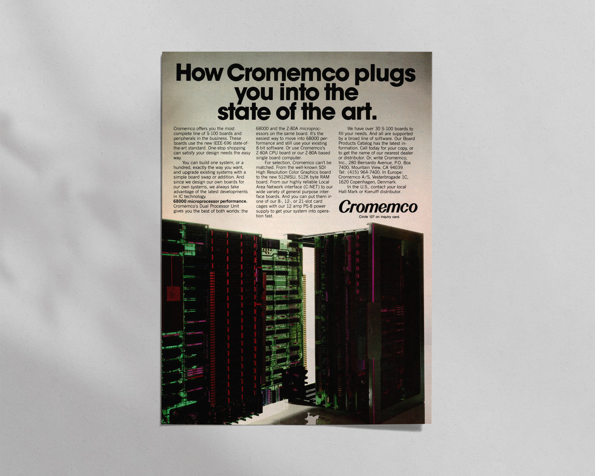 Cromemco—S-100 Boards & Peripherals