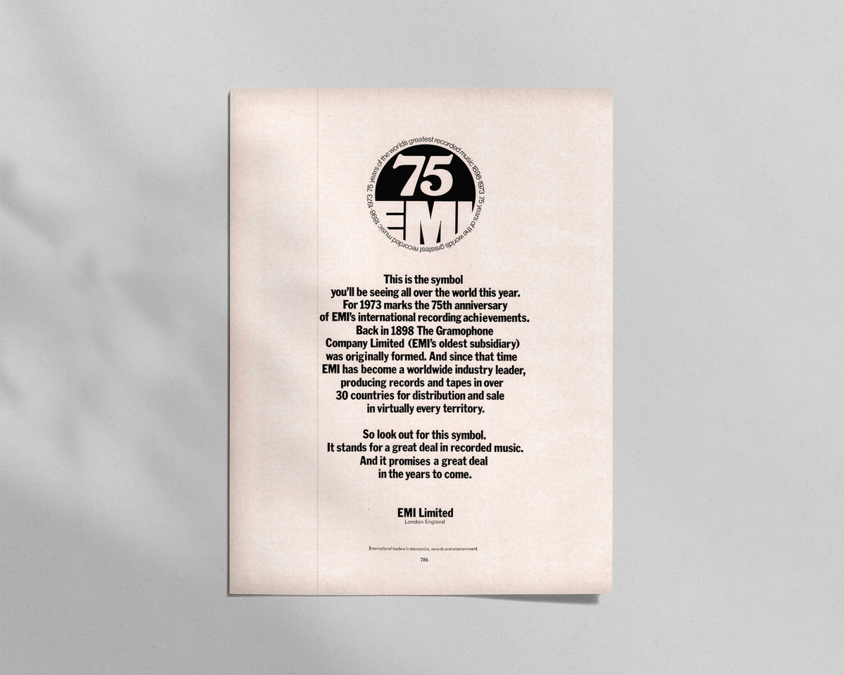 EMI—75th Anniversary