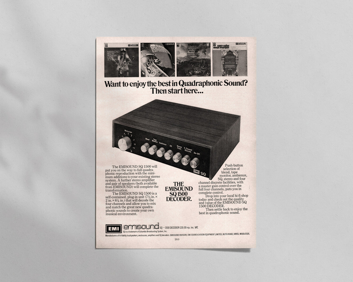 EMI—EMISOUND SQ 1500 Decoder