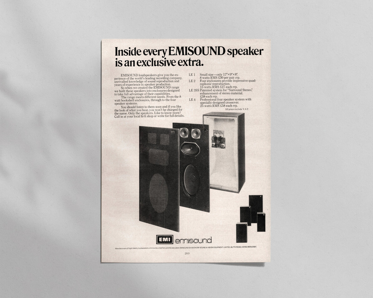 EMI—EMISOUND Speakers
