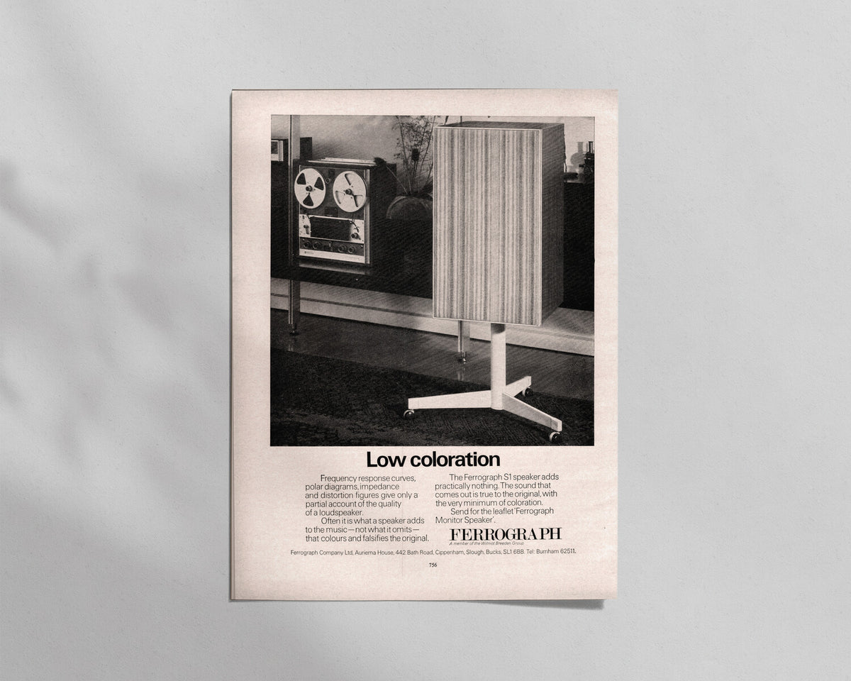 Ferrograph—S1 Speaker
