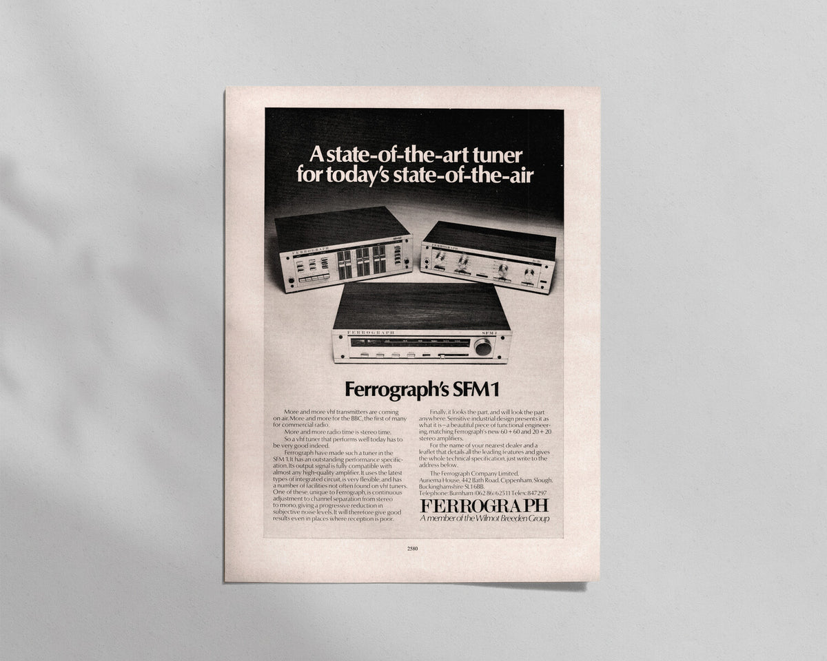 Ferrograph—SFM1 Tuner