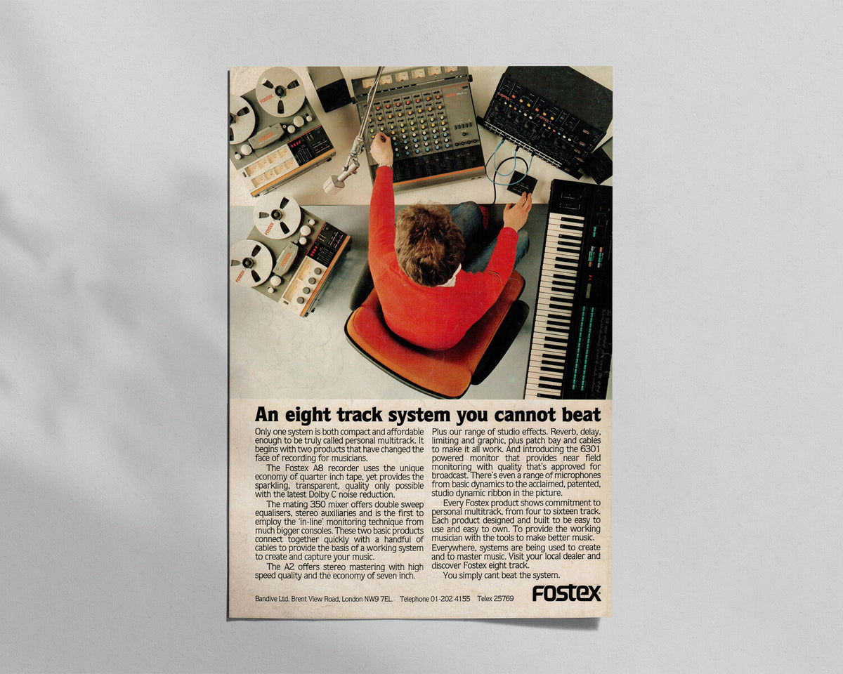 Fostex—“An eight track system you cannot beat”