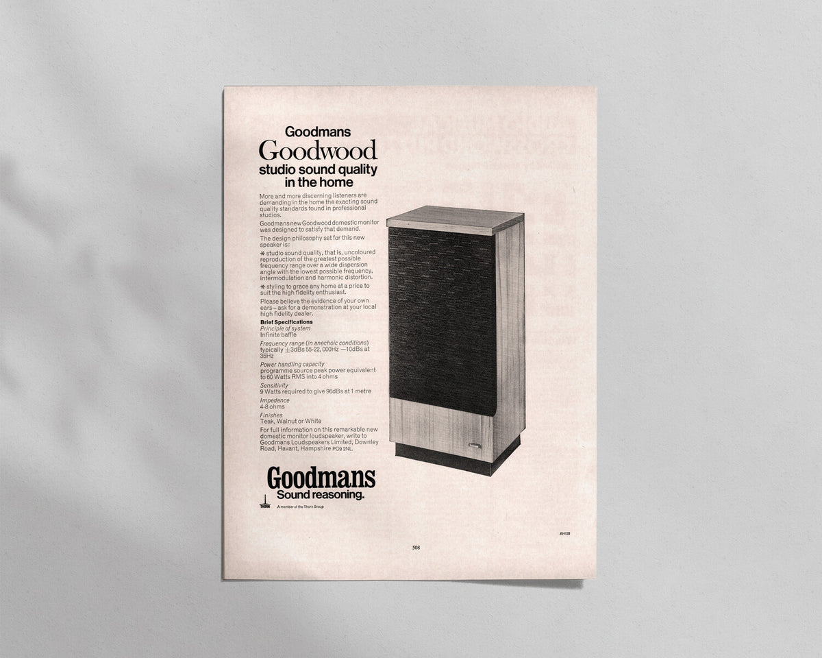 Goodmans—Goodwood Speaker