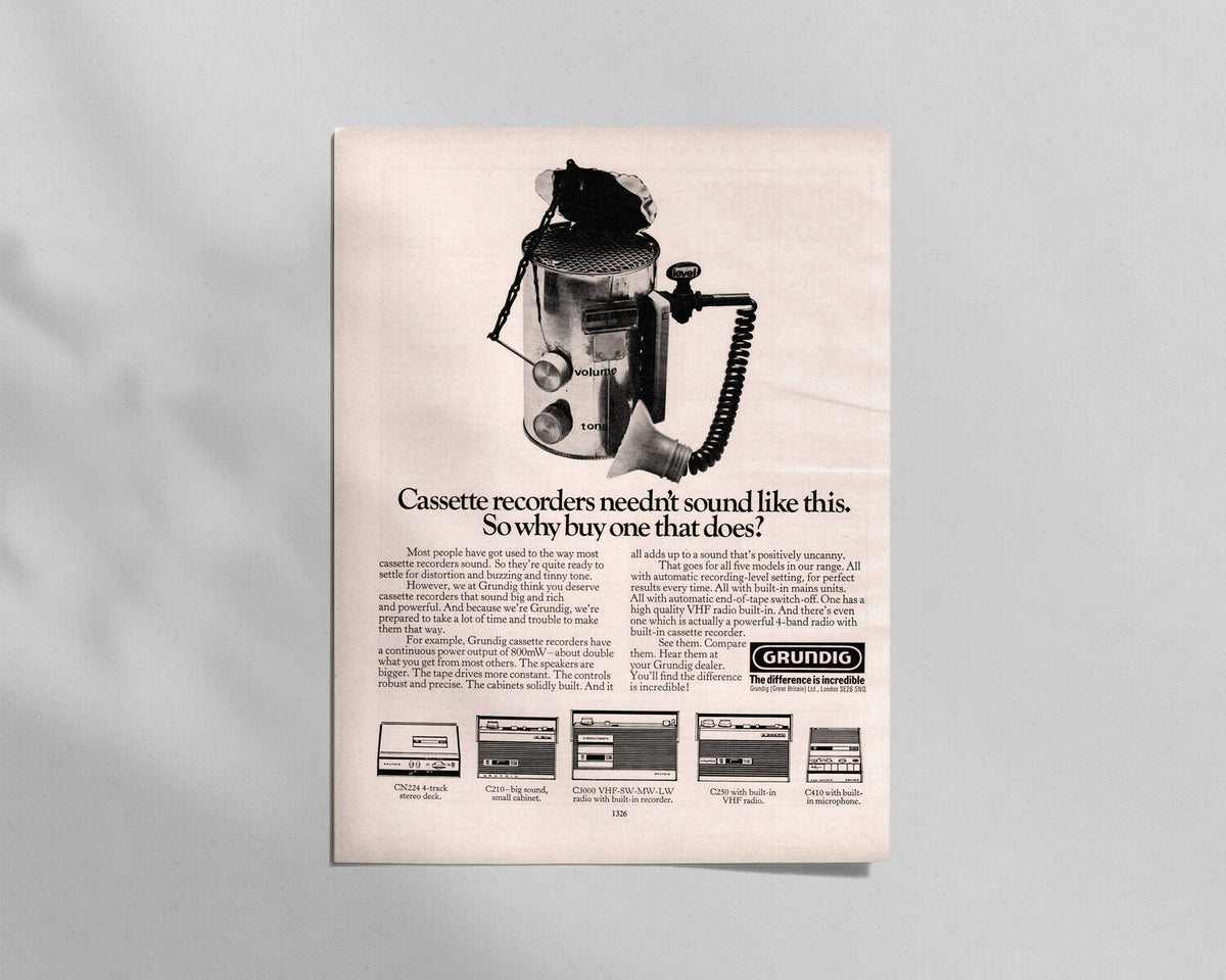 Grundig—Cassette Recorders