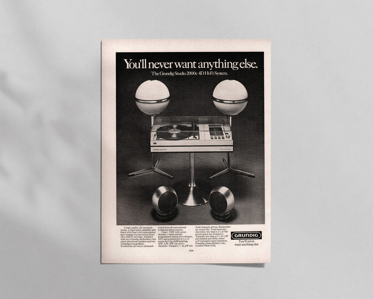 Grundig—Studio 2000c 4D Hi-Fi System