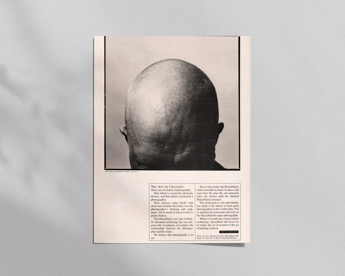 Hasselblad—“The Act of Creation”