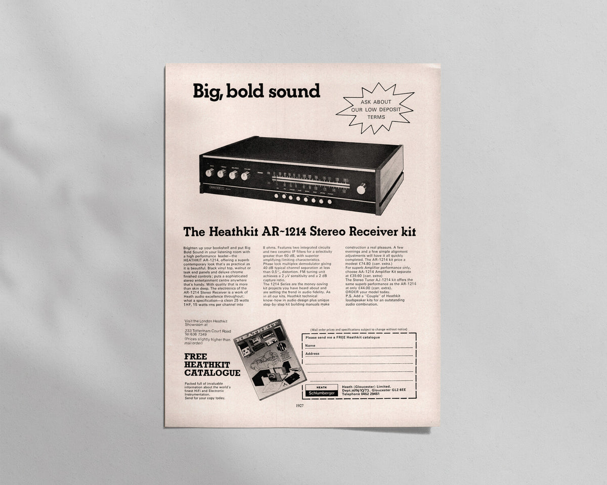 Heathkit—AR-1214 Receiver