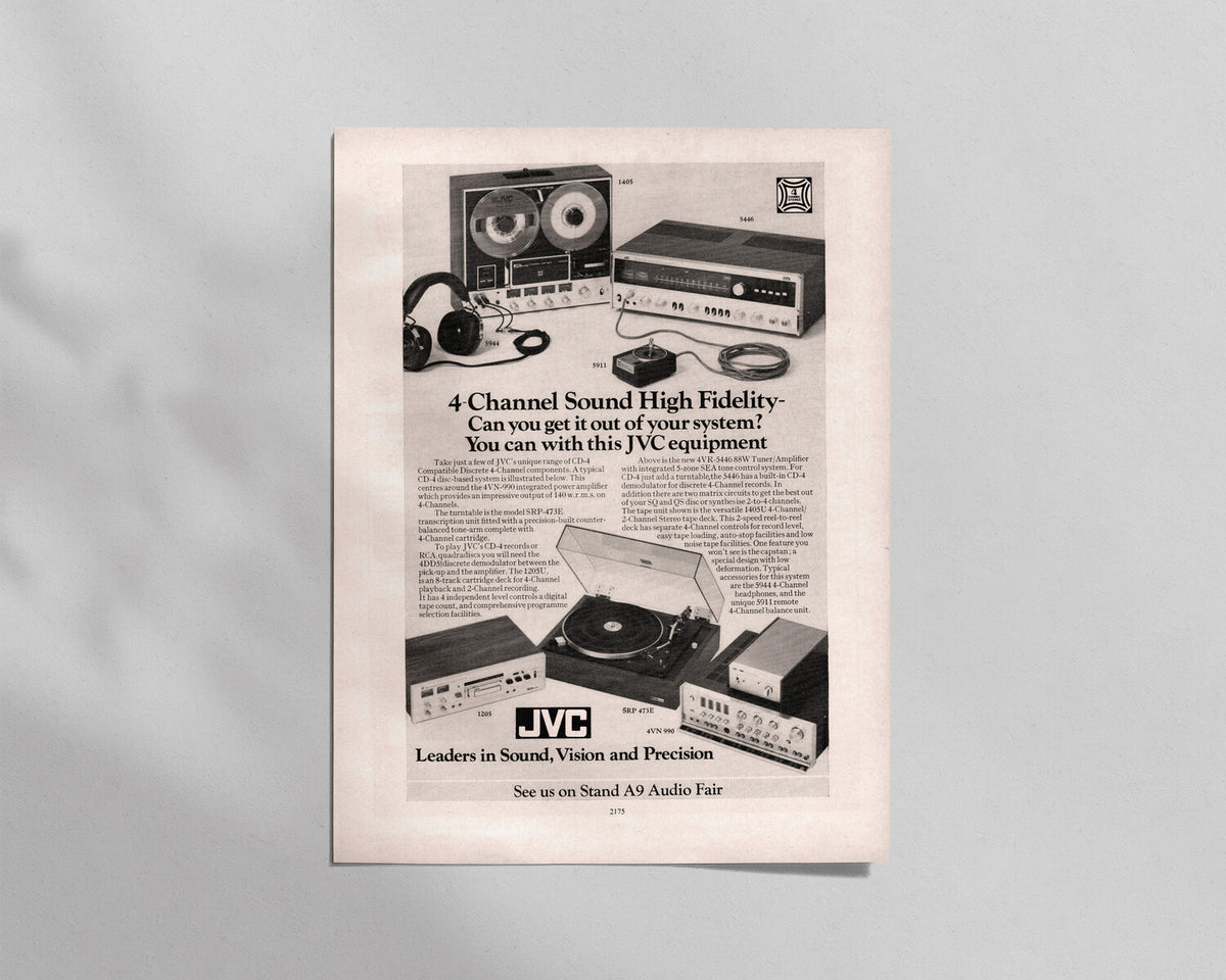 JVC—CD-4 4-Channel Sound