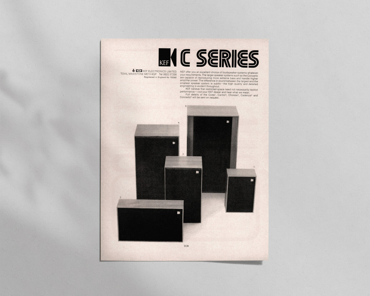 KEF—C Series Speakers