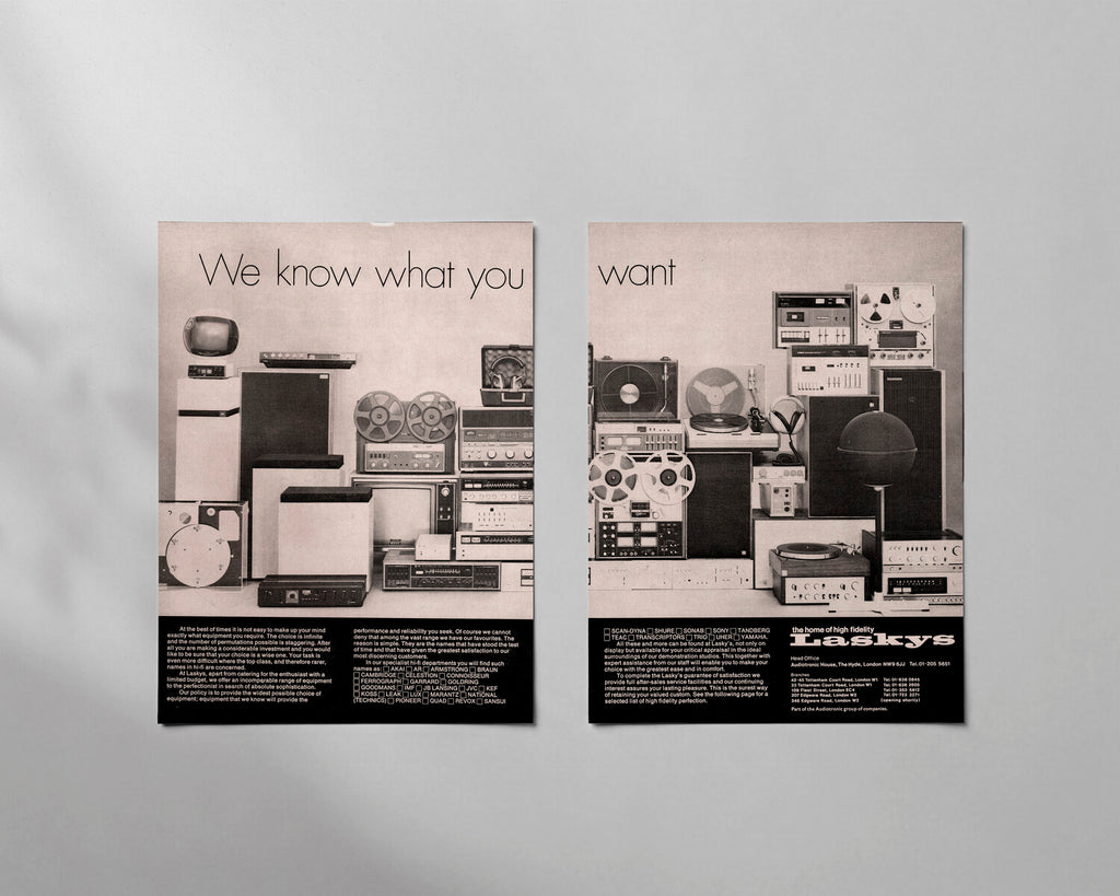 Laskys—“We know what you want”