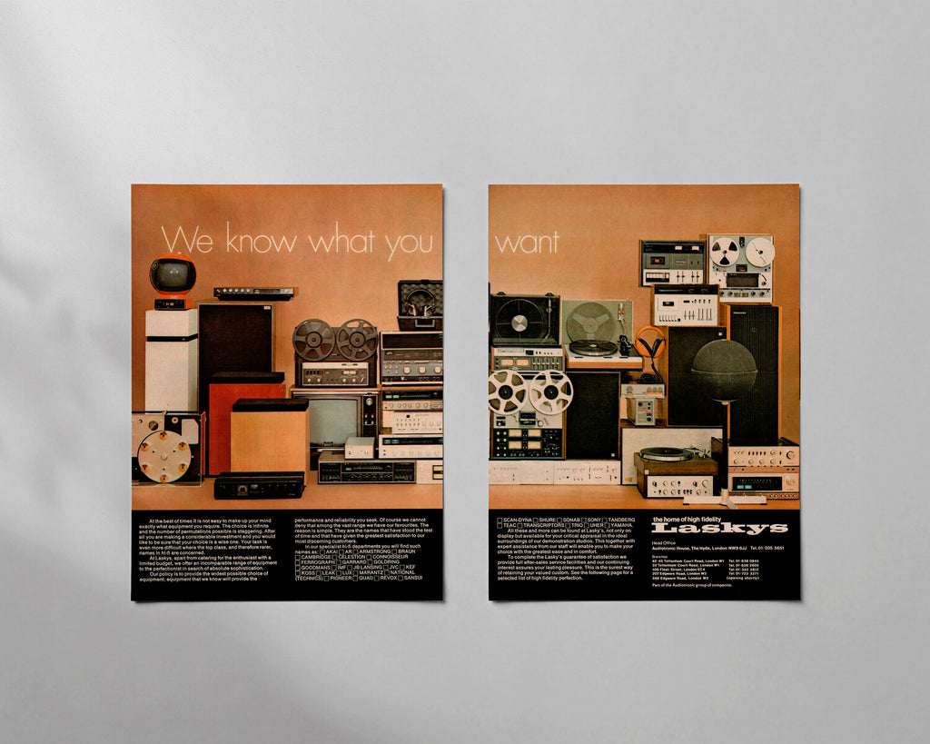 Laskys—“We know what you want”