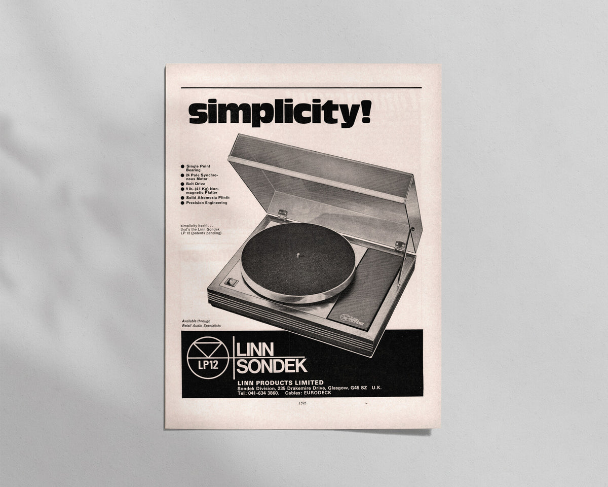 Linn-Sondek—LP12 Turntable