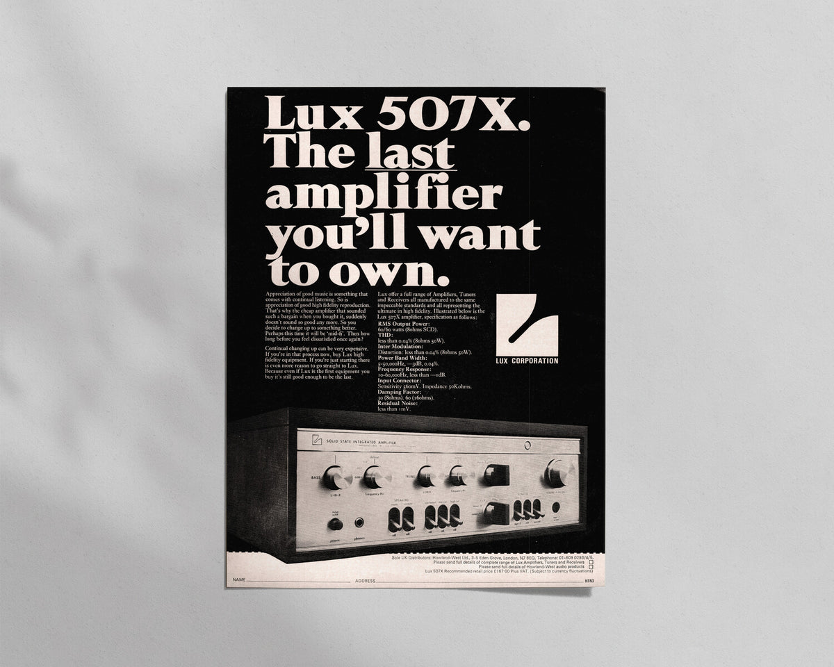 Luxman—507X Amplifier