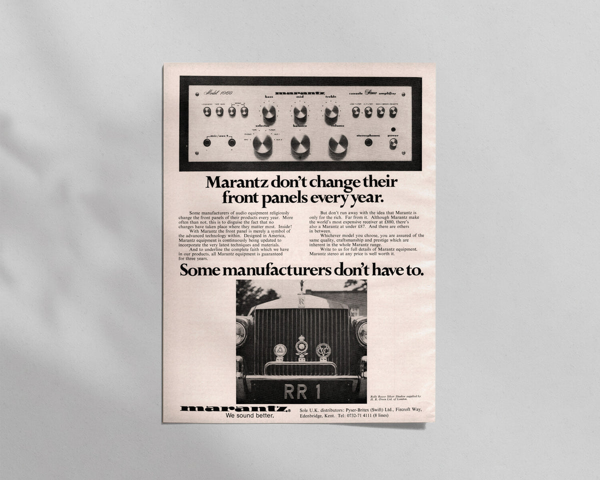 Marantz—Model 1060 Amplifier