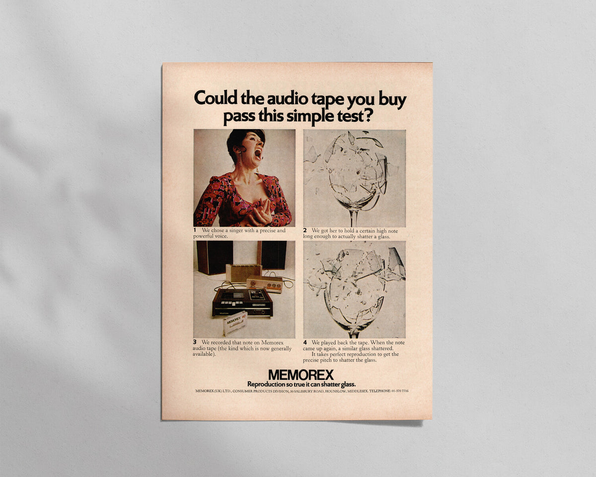 Memorex—“Simple test”
