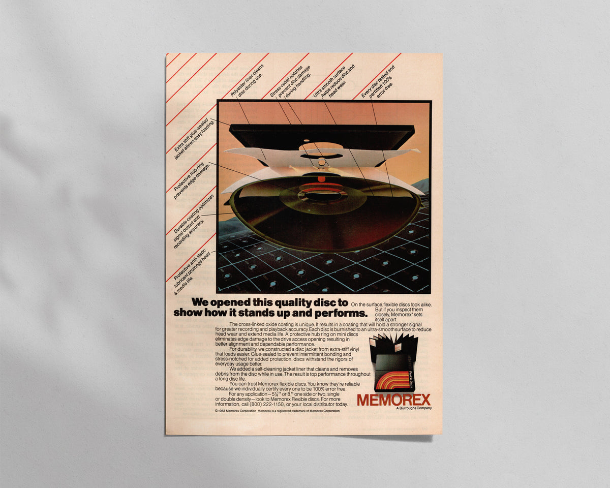 Memorex—Flexible Discs