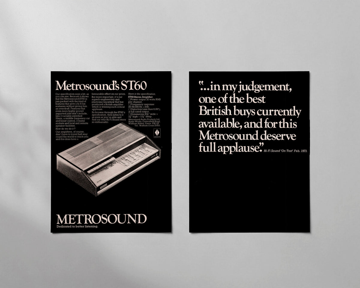 Metrosound—ST60 Amplifier