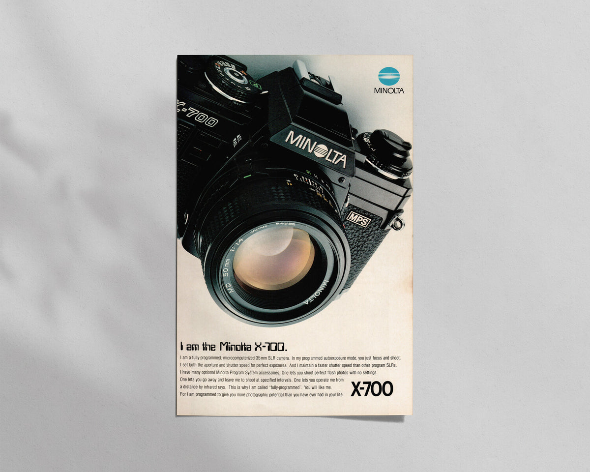 Minolta—X-700 SLR Camera