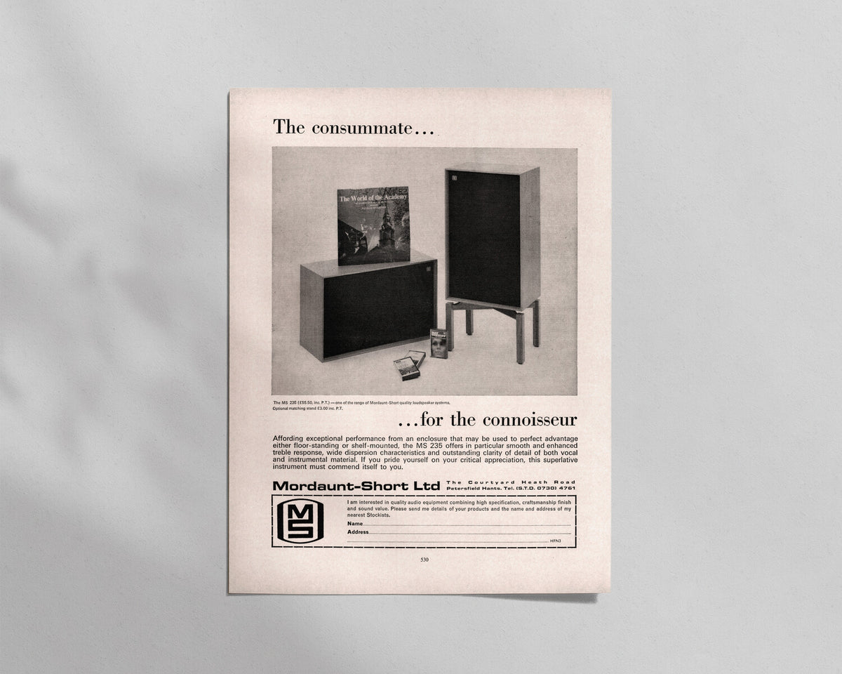 Mordaunt-Short—MS 235 Speakers