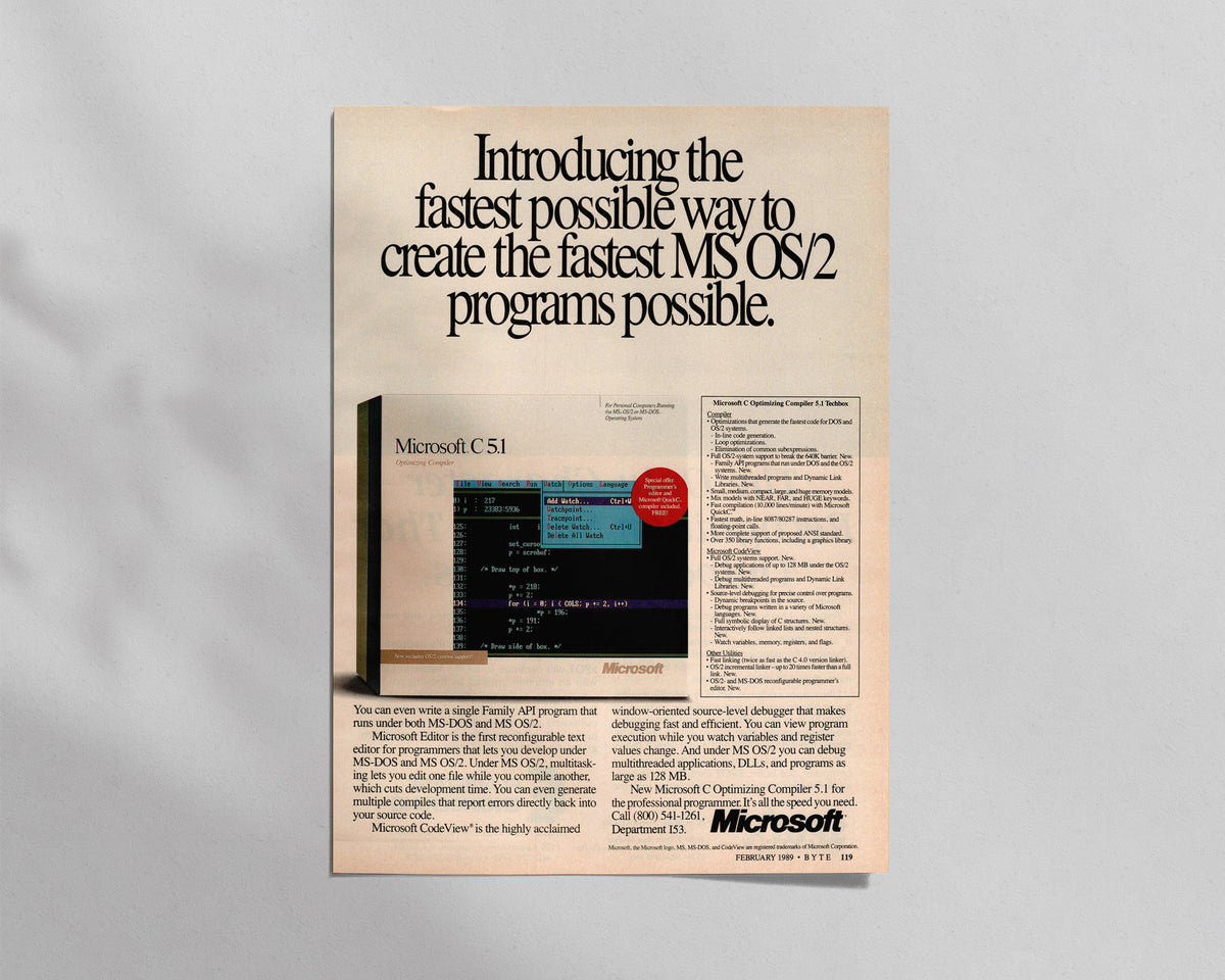 Microsoft—MS OS/2