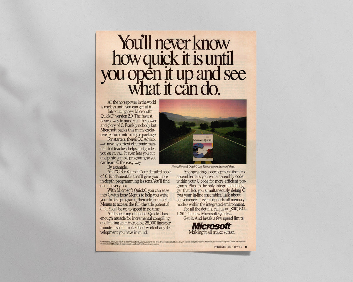 Microsoft—QuickC