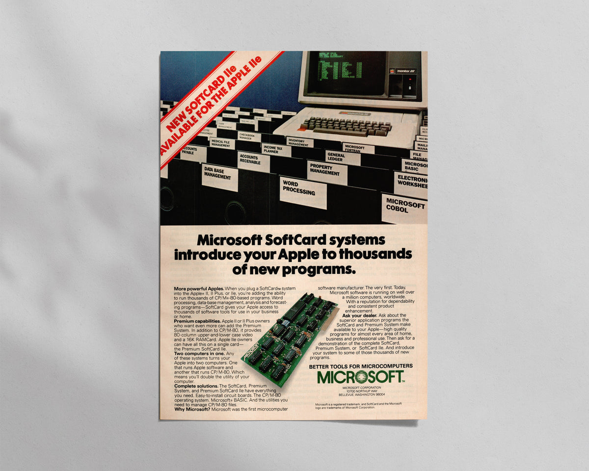 Microsoft—SoftCard for Apple II