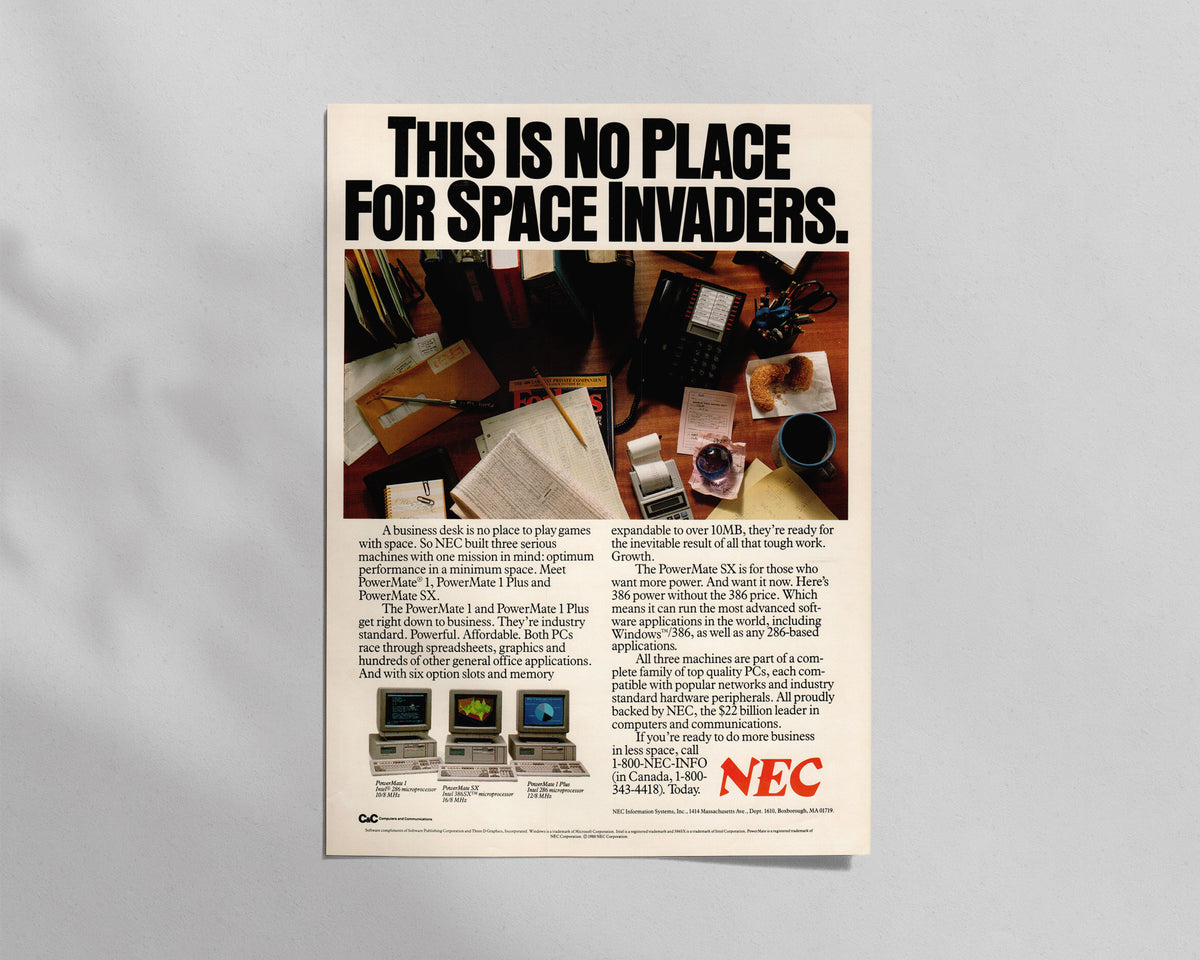 NEC—PowerMate 1, 1 Plus & SX