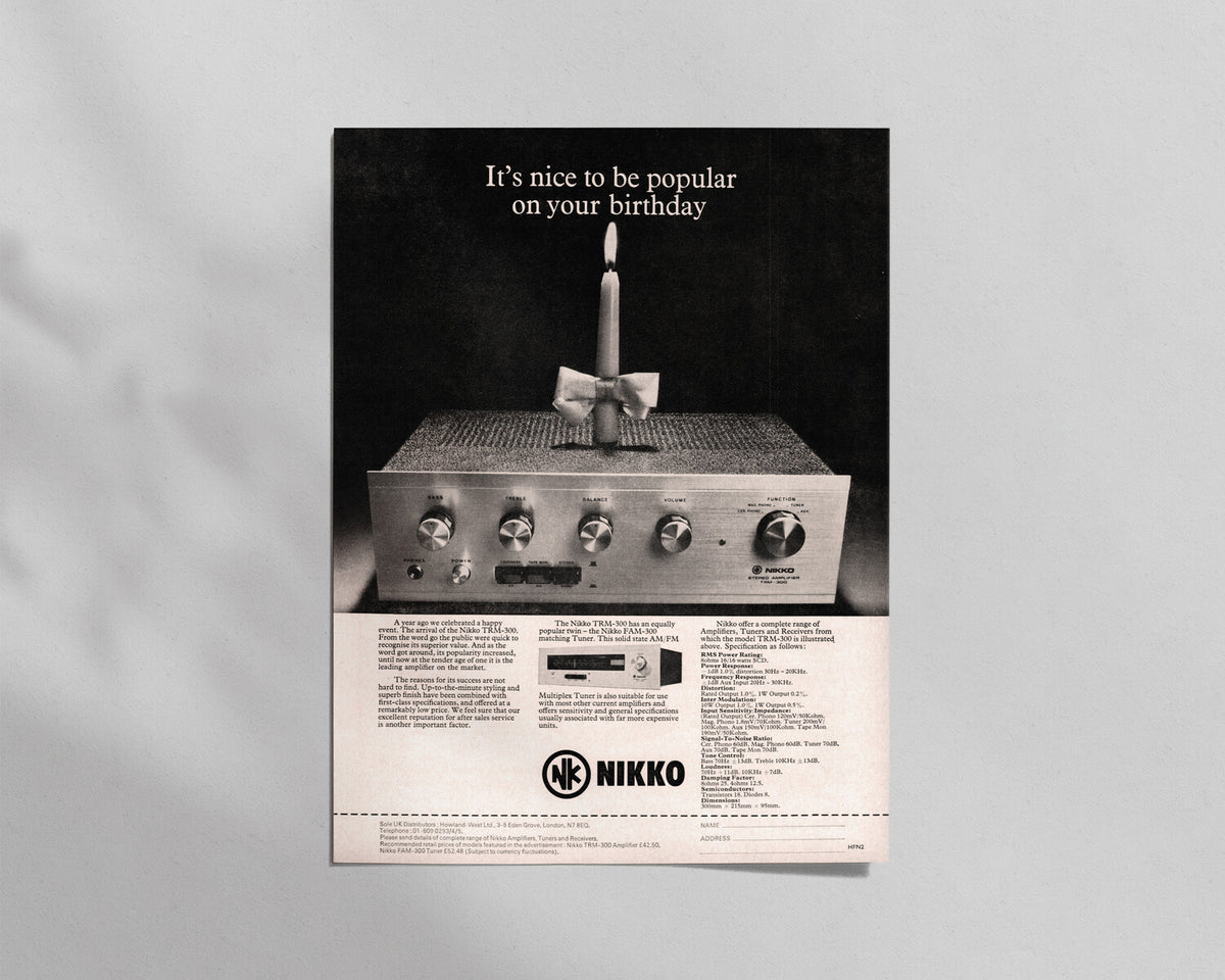 Nikko—TRM-300 Amplifier