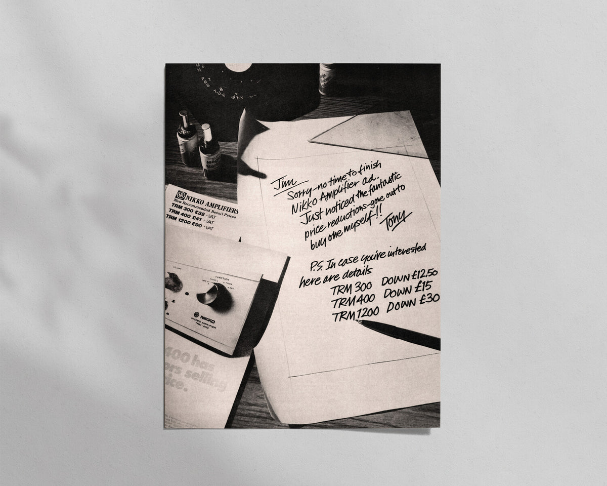 Nikko—“Handwritten note”