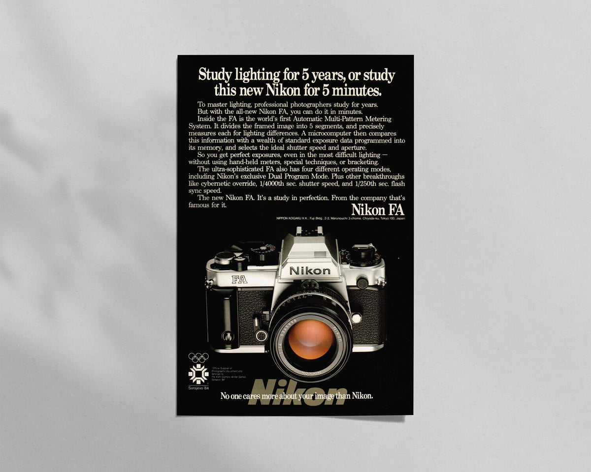 Nikon—FA SLR Camera